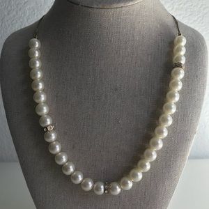 J.Crew faux pearl necklace